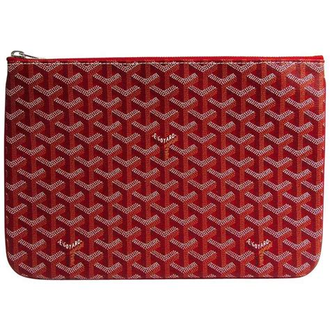 goyard computer sleeve|goyard clutch.